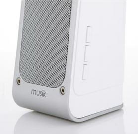 The volume and bass control for a musik speaker