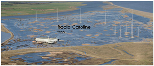 Radio Caroline at Orfordness