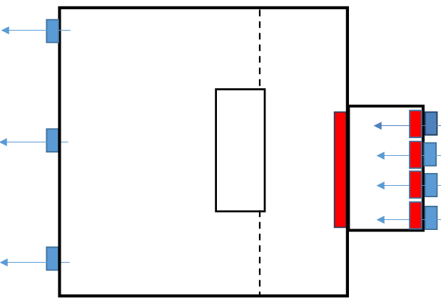 a layout for a cleanair room