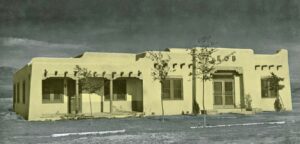 KOB Albuquerque transmitter building, still in use.