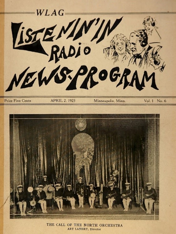 poster WLAG Listening'In Radio News Program