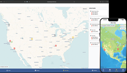 EmPower dashboard displayed on tablet and phone